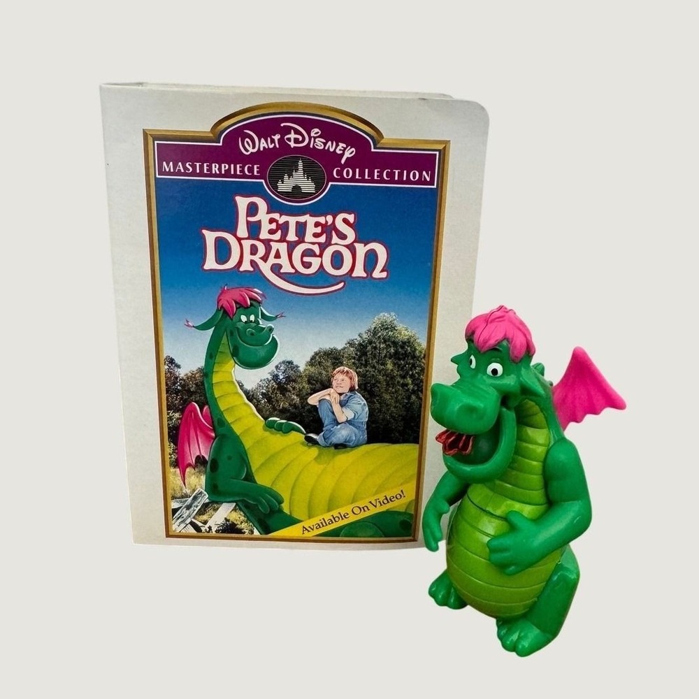 Disney Masterpiece Collection Petes Dragon Elliott Figure Vintage 1996 McDonalds